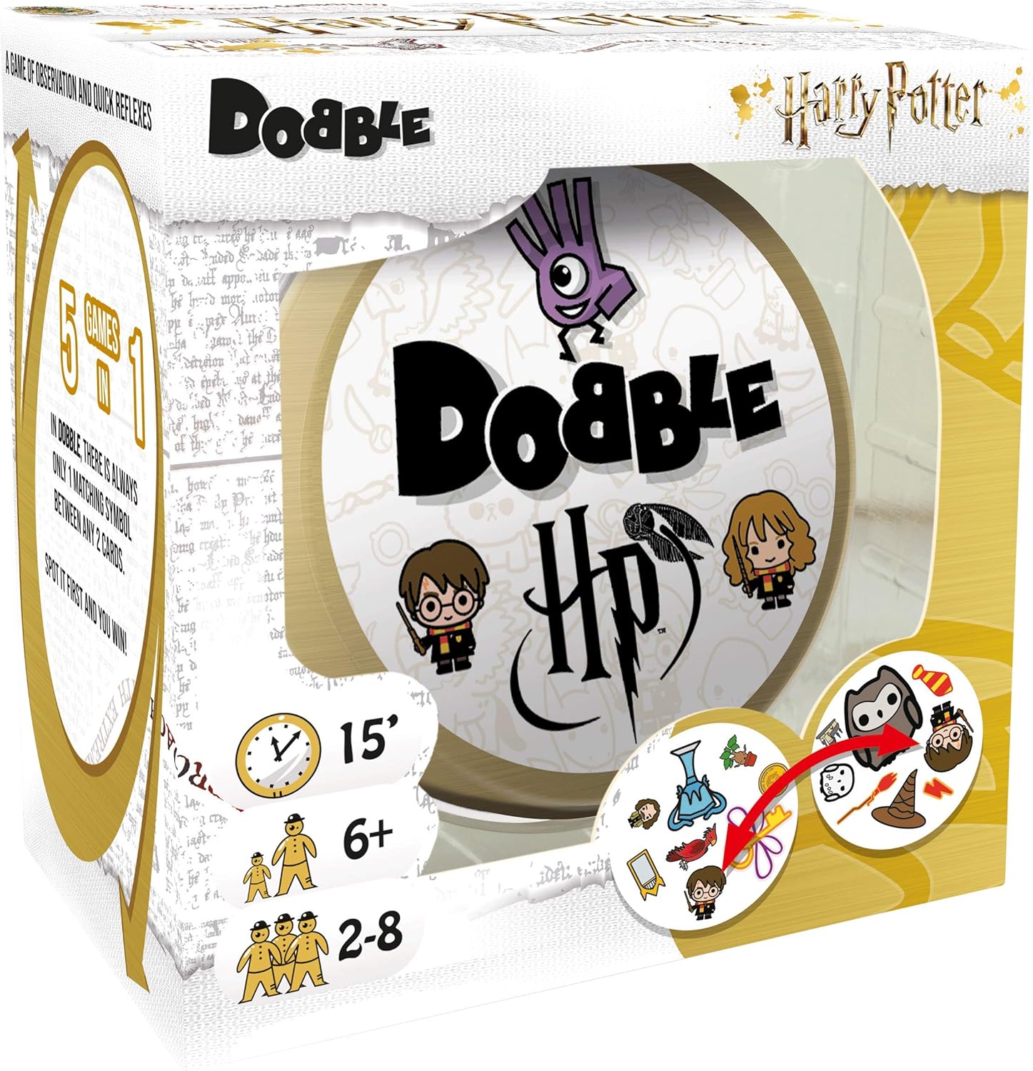 Asmodee Harry Potter Dobble Card Game 13