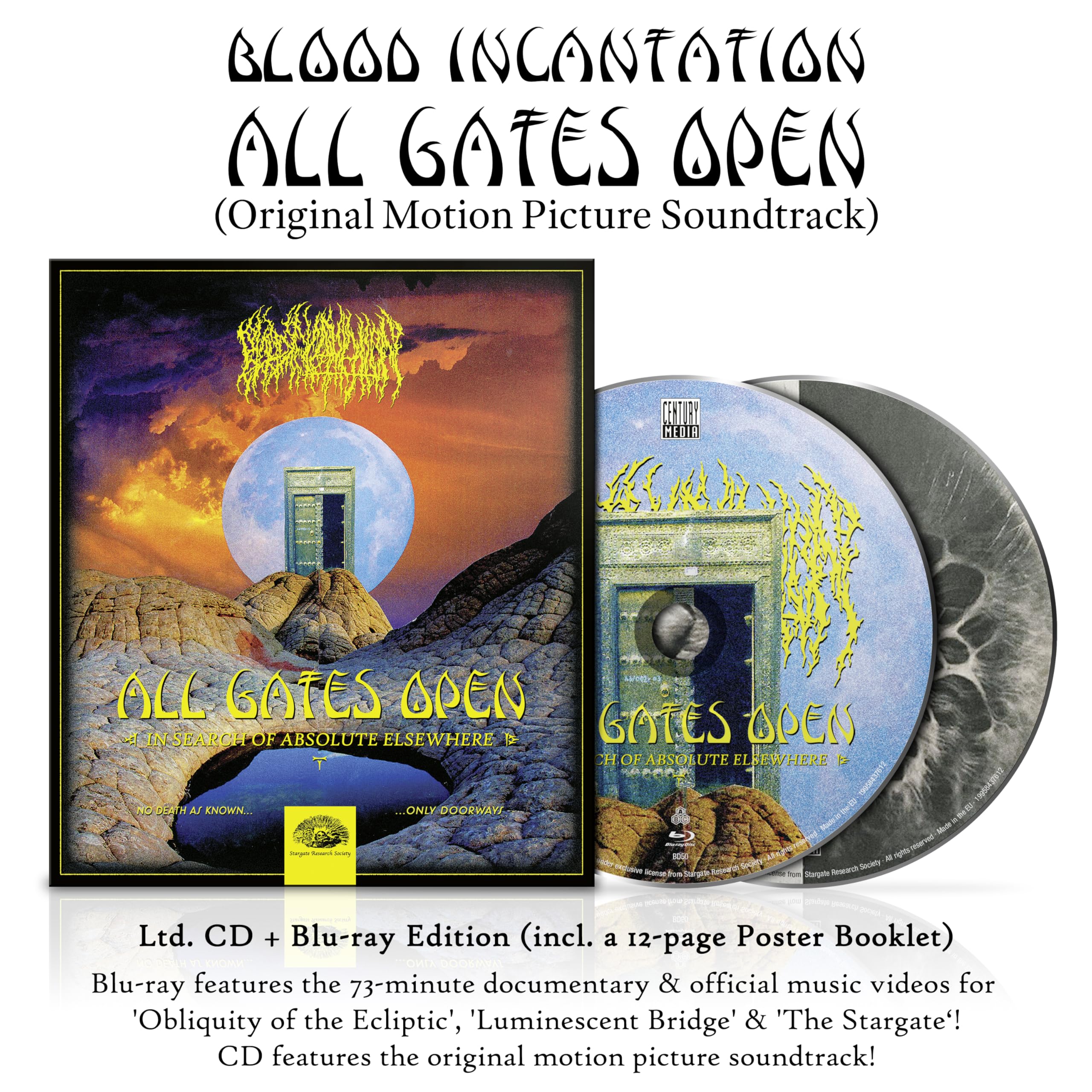 Blood Incantation - All Gates Open (Original Motion Picture Soundtrack) [Audio CD]