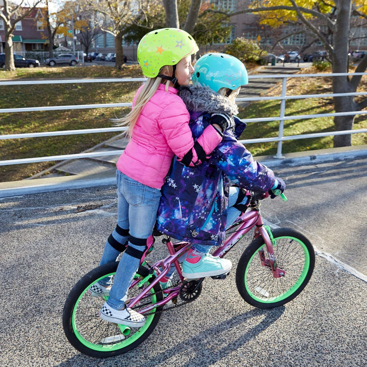 Wipeout Unisex Youth Dry Erase Bike, Skate, and Scooter Helmet with Markers and Stencil Kit, Teal Blue, Ages 5+