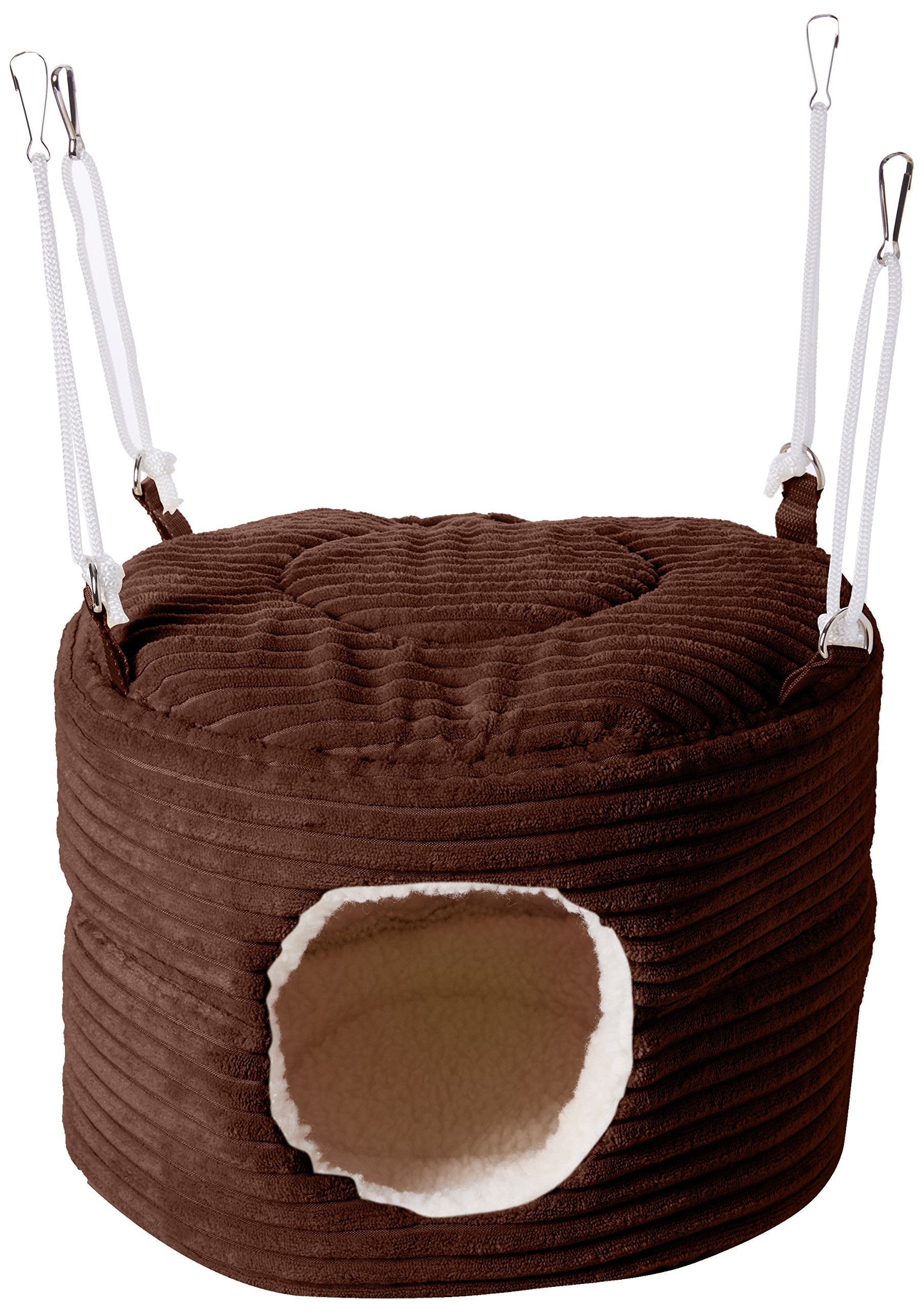 Little Friends Huge Rodent-Hive Toy - Luxury Chocolate | Freestanding or Hanging | 30x30x25cm