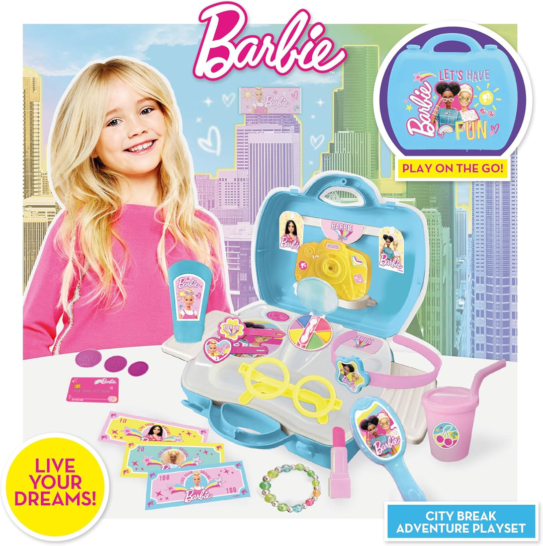 Sinco Creations Barbie City Break Adventure Playset Travel Case (Barbie City Break Adventure Playset)