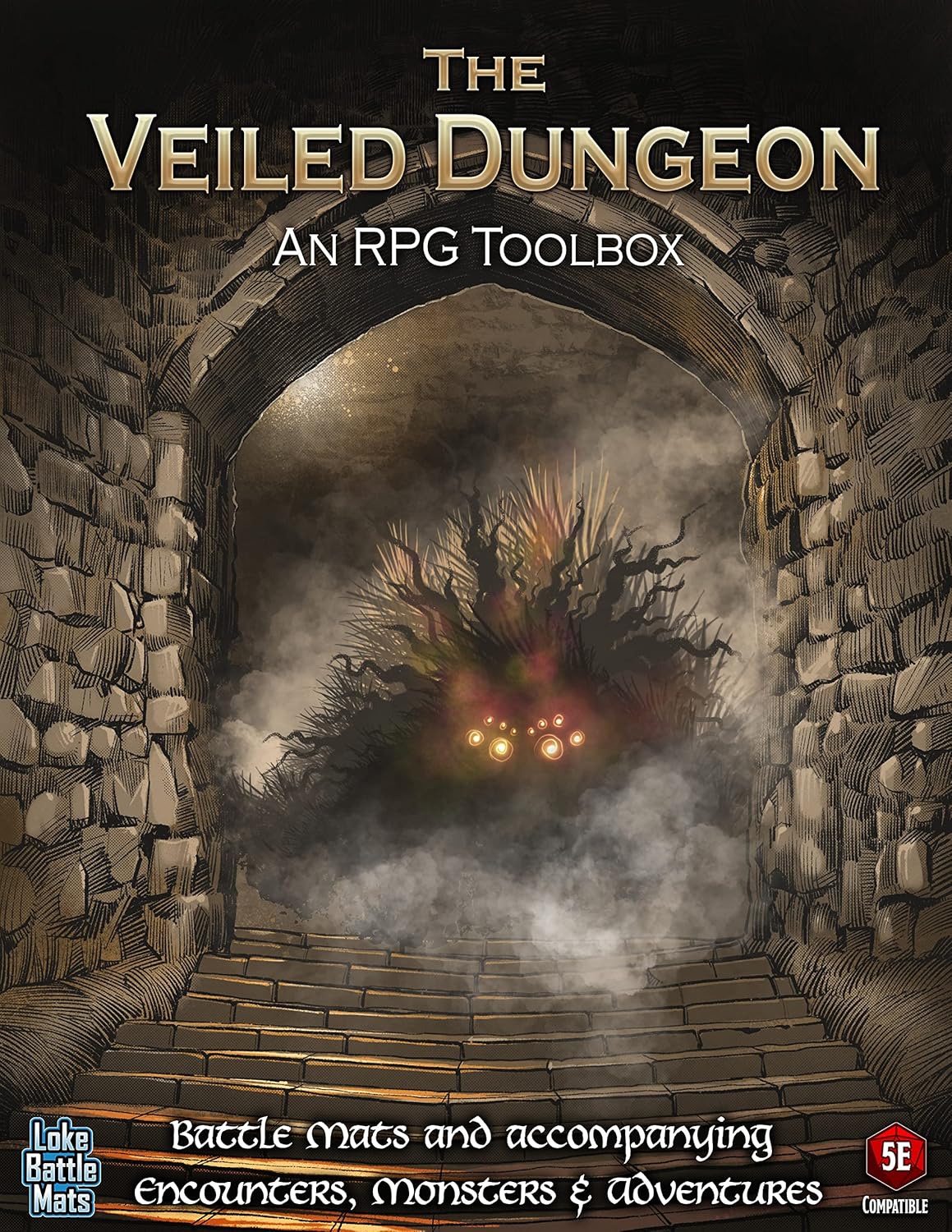Loke Battle Mats Veiled Dungeon RPG Toolbox