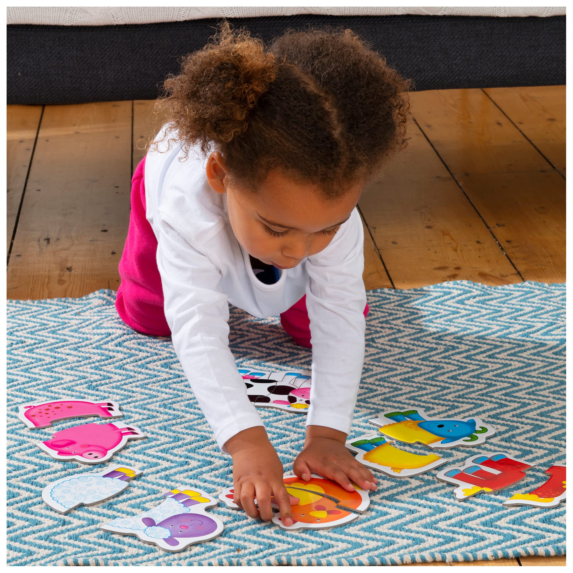 Galt Baby Puzzles - Farm Animal 2-Piece Jigsaw Set for Toddlers 18 Months+ 14