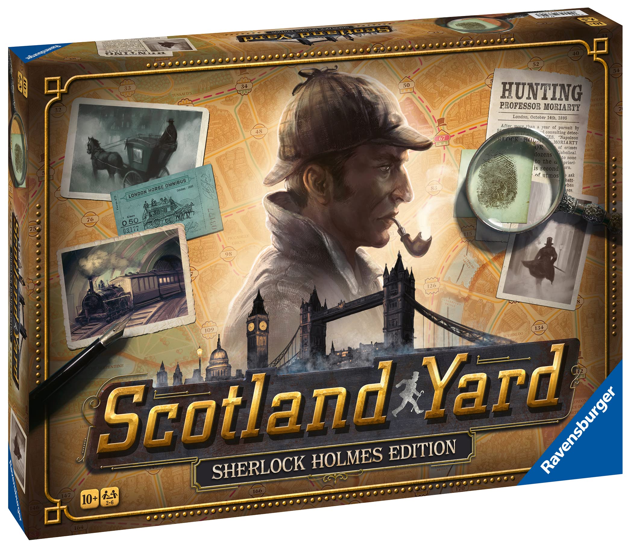 Ravensburger Scotland Yard Sherlock Holmes Edition Strategy Board Game | 2-6 Players | Ages 10+ 8