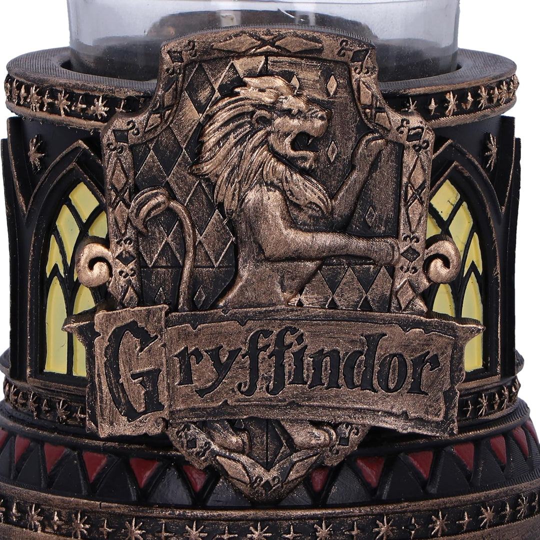 Nemesis Now Harry Potter Gryffindor Tea Light Holder 7.5cm, Resin, Bronze, Offic