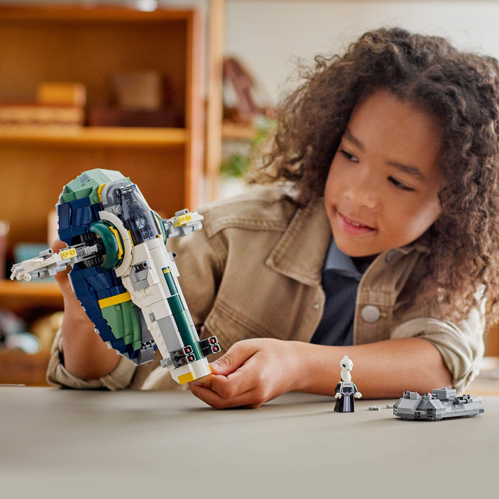 LEGO Star Wars 75433 Jango Fett's Starship - Buildable Play & Display Toy with Rotating Wings for Ages 9+