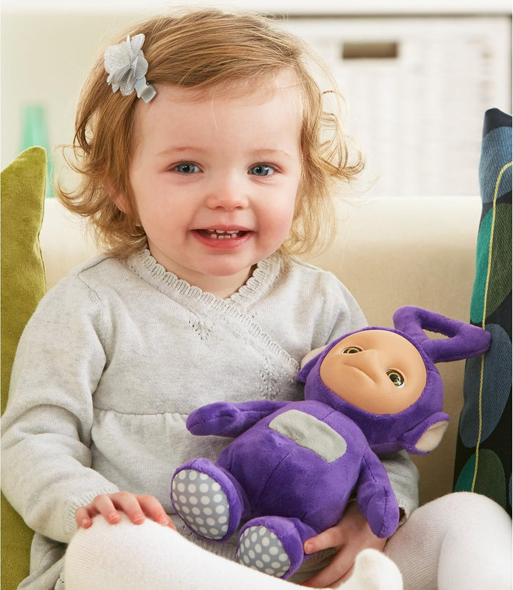 Teletubbies Talking Tinky Winky Soft Toy - Plush Interactive Figure for Toddlers