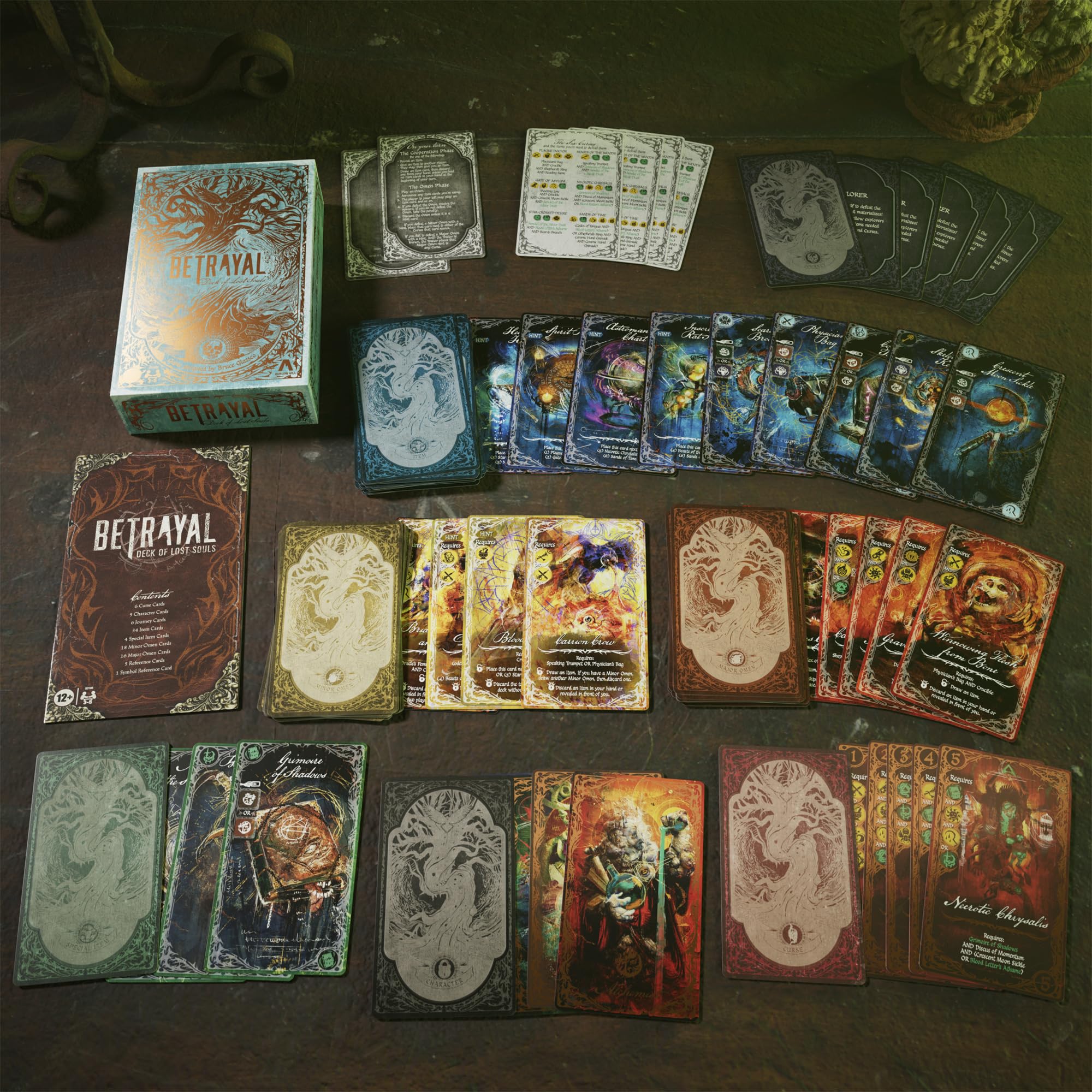 Avalon Hill Betrayal Deck of Lost Souls Card Game - Horror Strategy Game | 3-5 Players | Ages 12+ 2