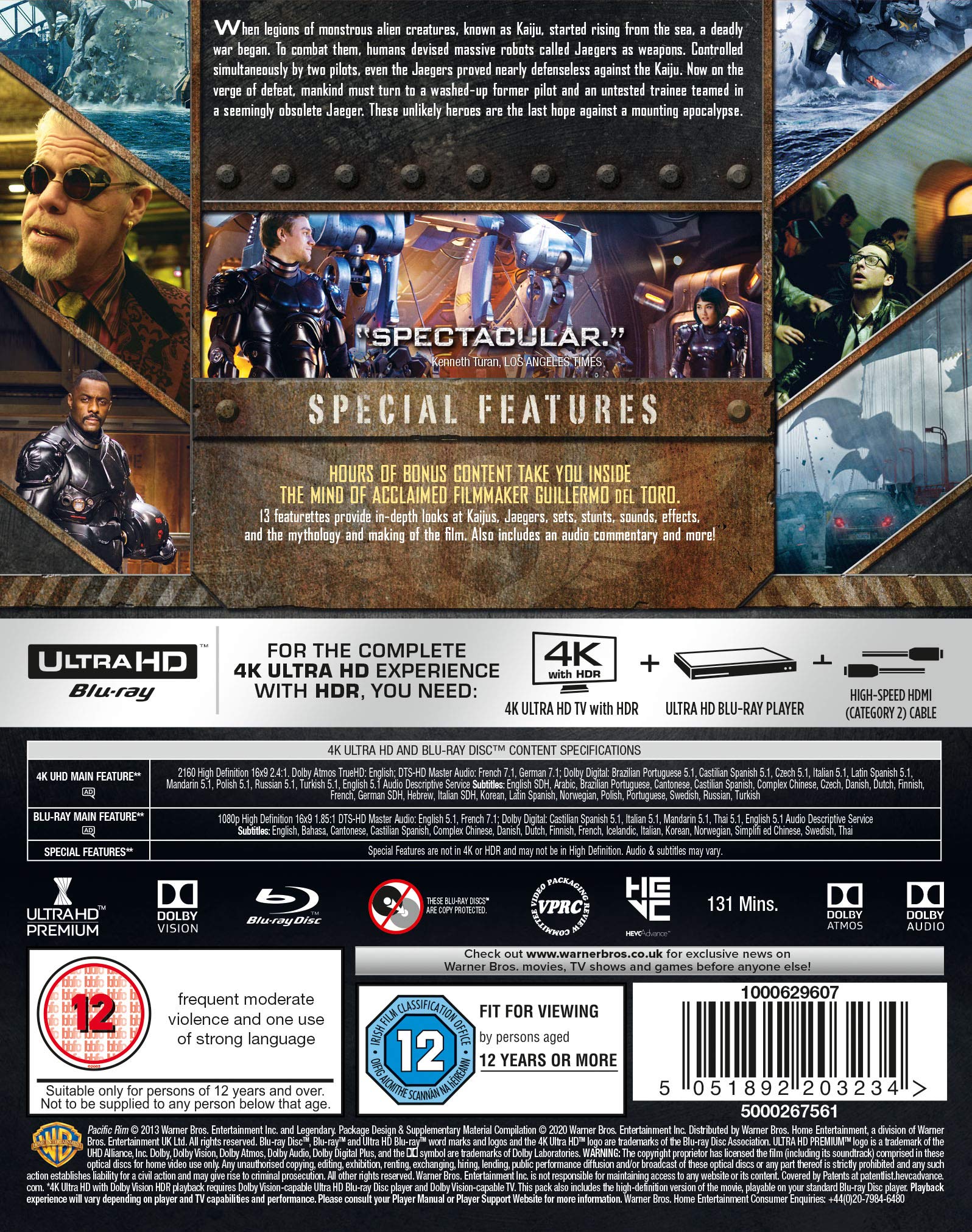 Pacific Rim [Blu-ray]