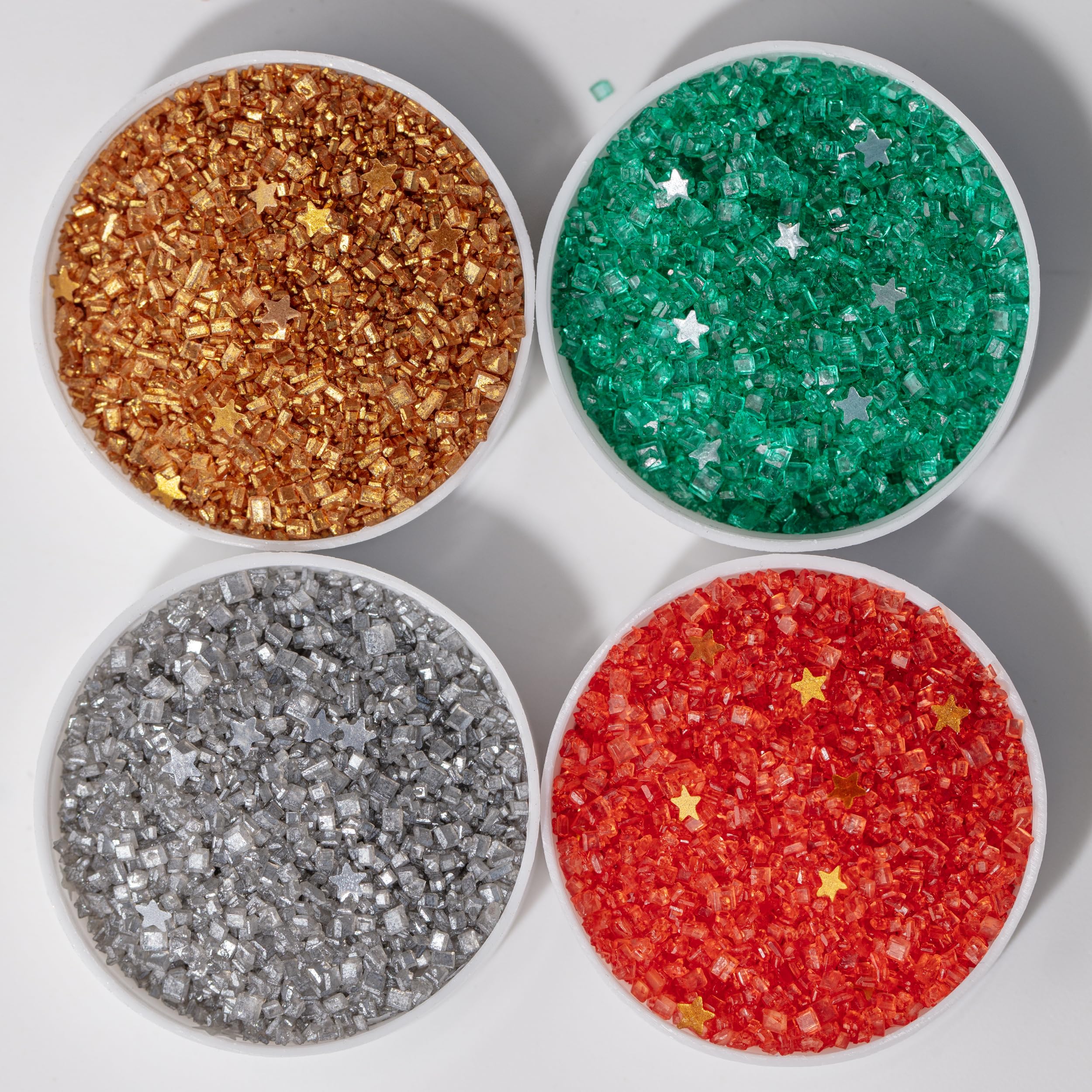 PME - Classic Christmas Edible Stardust Set of 4 (120g)