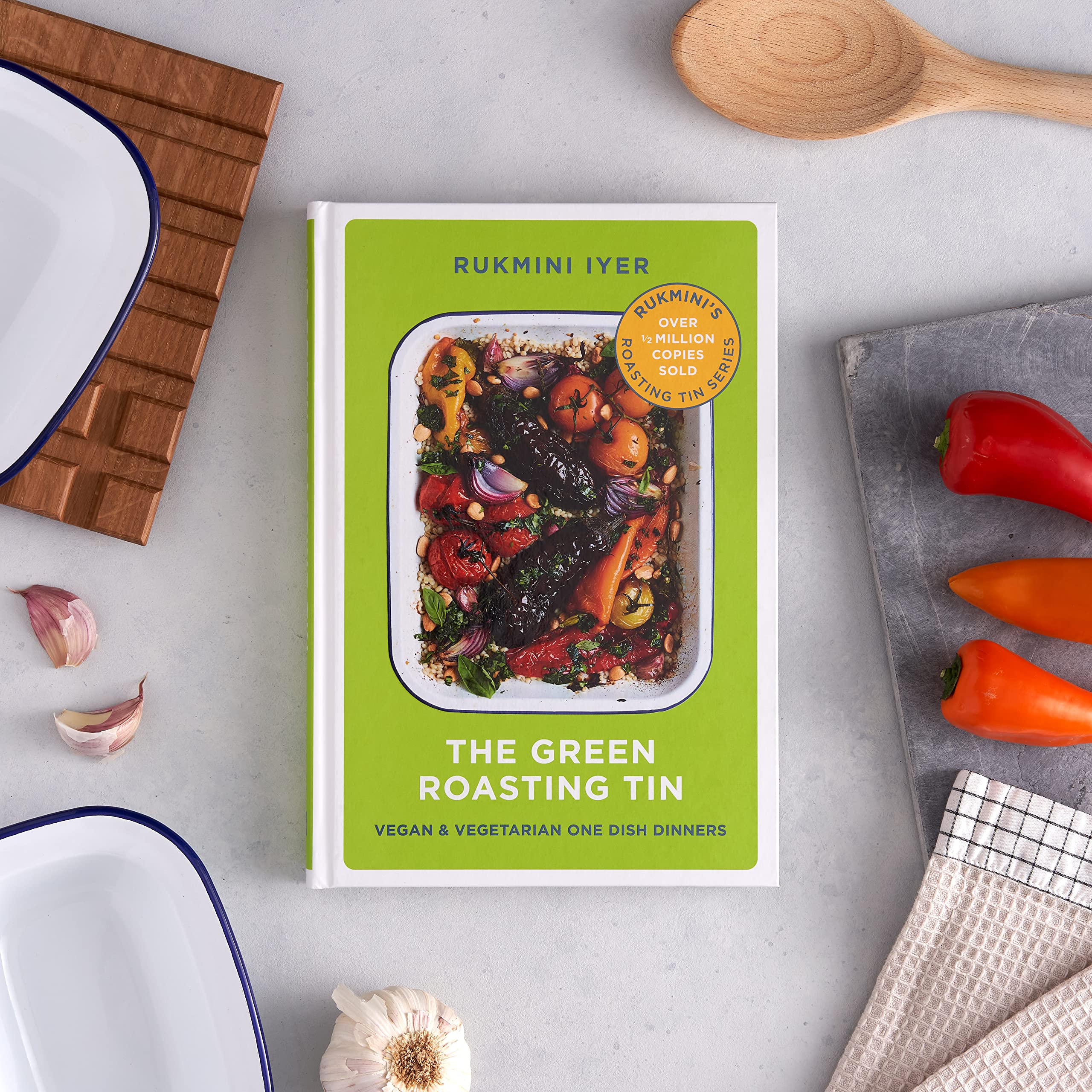 Square Peg The Green Roasting Tin - Vegan and Vegetarian One Dish Dinners | Hardcover