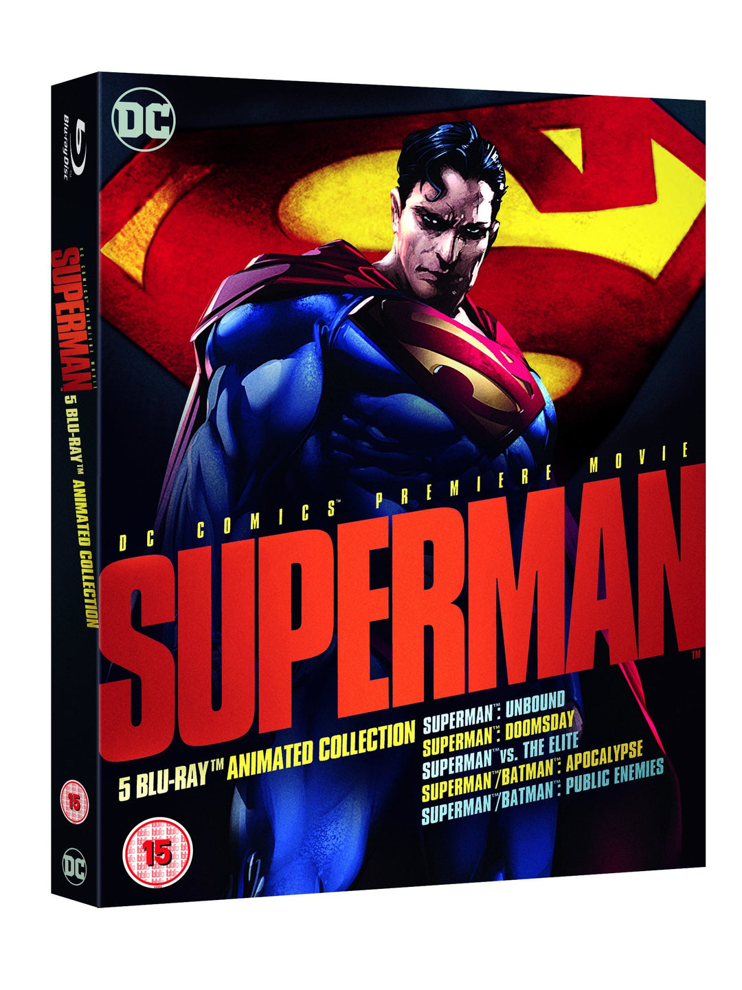 Superman: Animated Collection [5 Film] - Action/Superhero [Blu-ray]