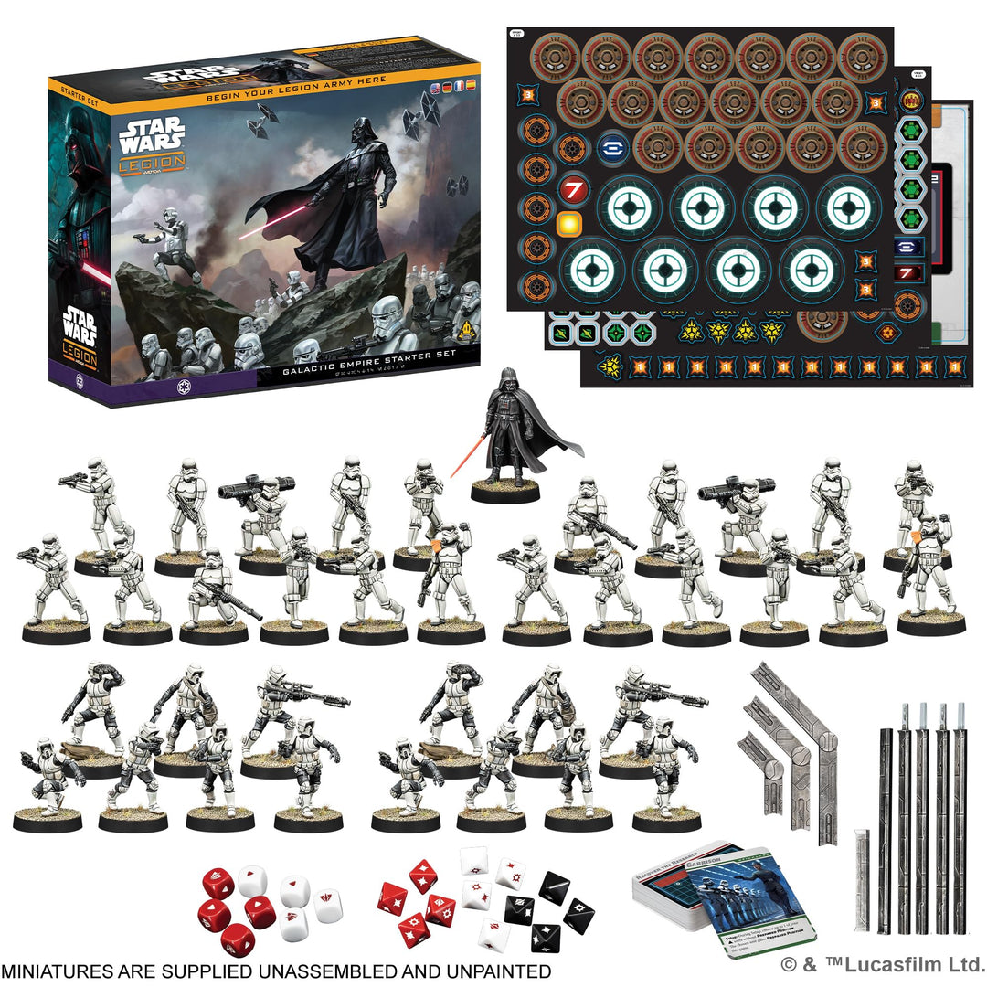 Asmodee Star Wars: Legion Galactic Empire Starter Set Board Game