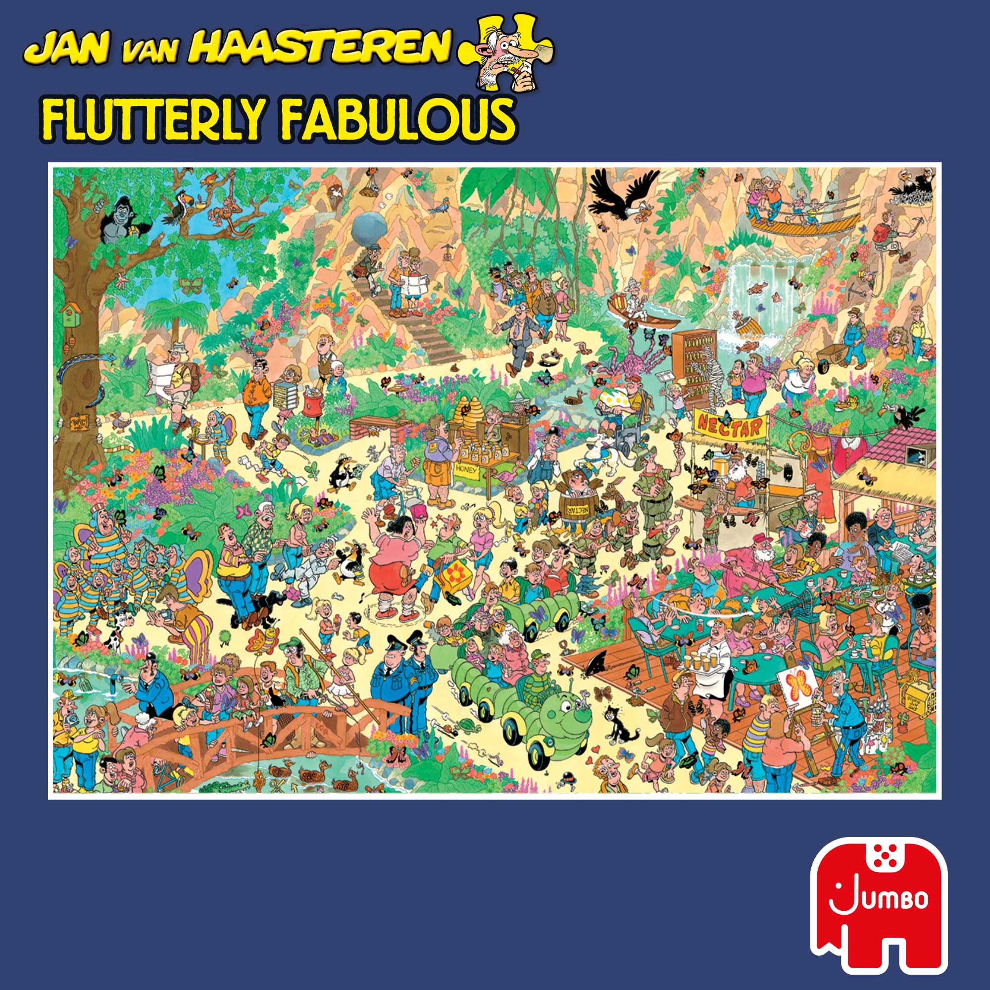 Jan van Haasteren Flutterly Fabulous - 1000 Piece Adult Puzzle 15