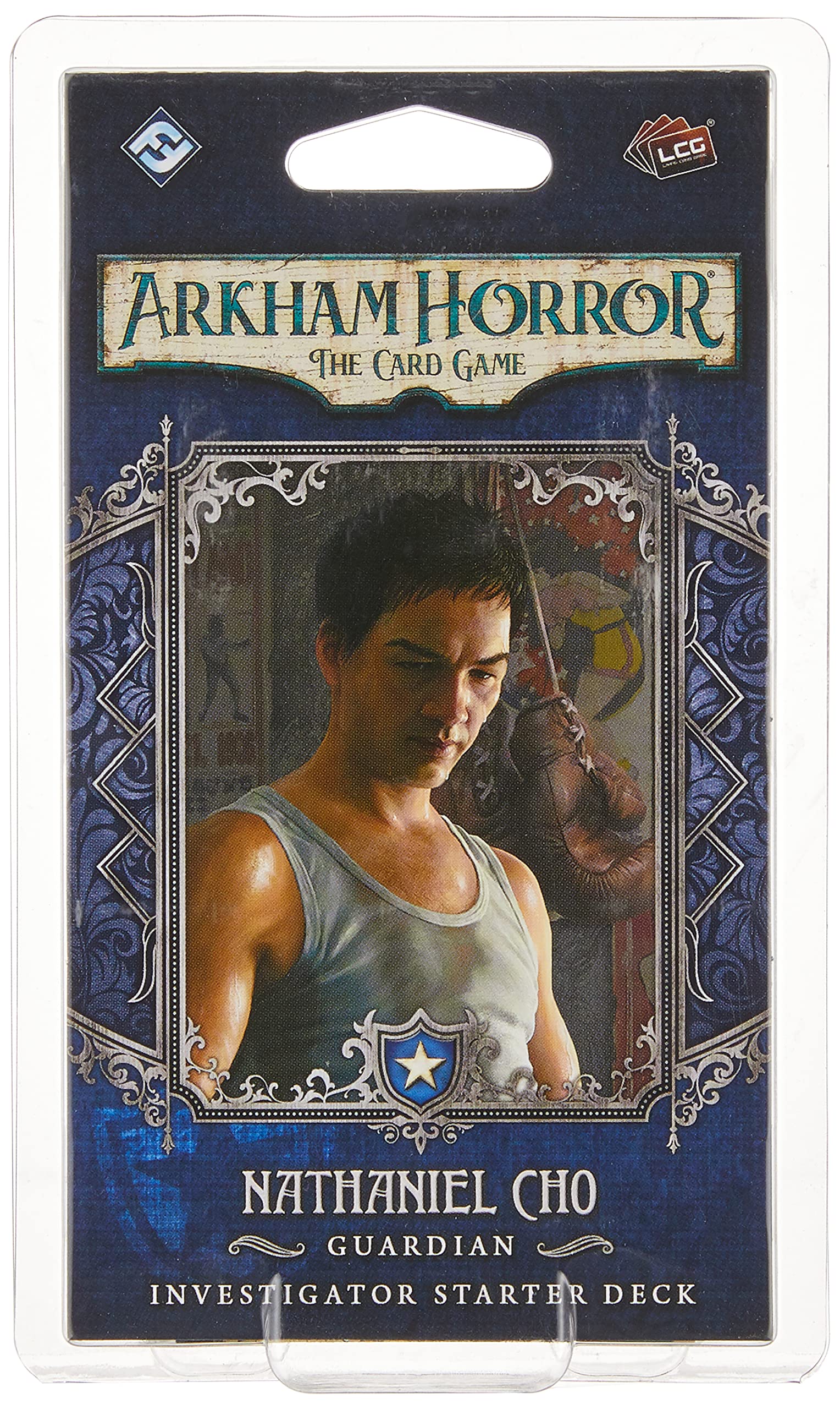 Fantasy Flight Games Arkham Horror The Card Game Nathaniel Cho Investigator Starter Deck
