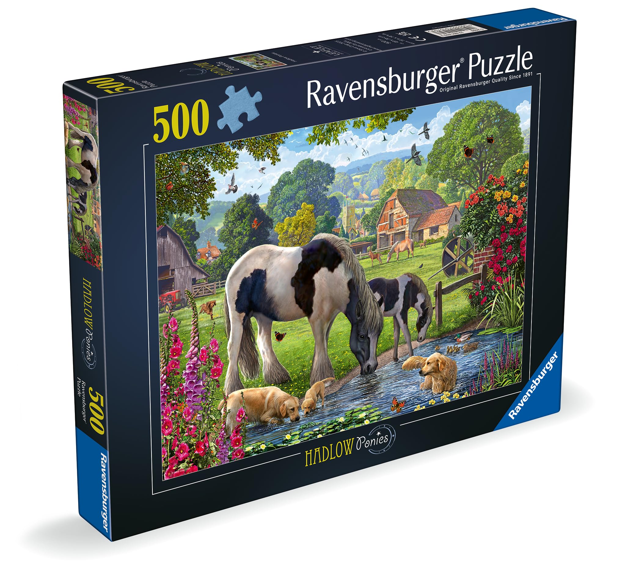 Ravensburger Hadlow Ponies Jigsaw Puzzle - 500 Pieces for Adults and Kids 10+ 3