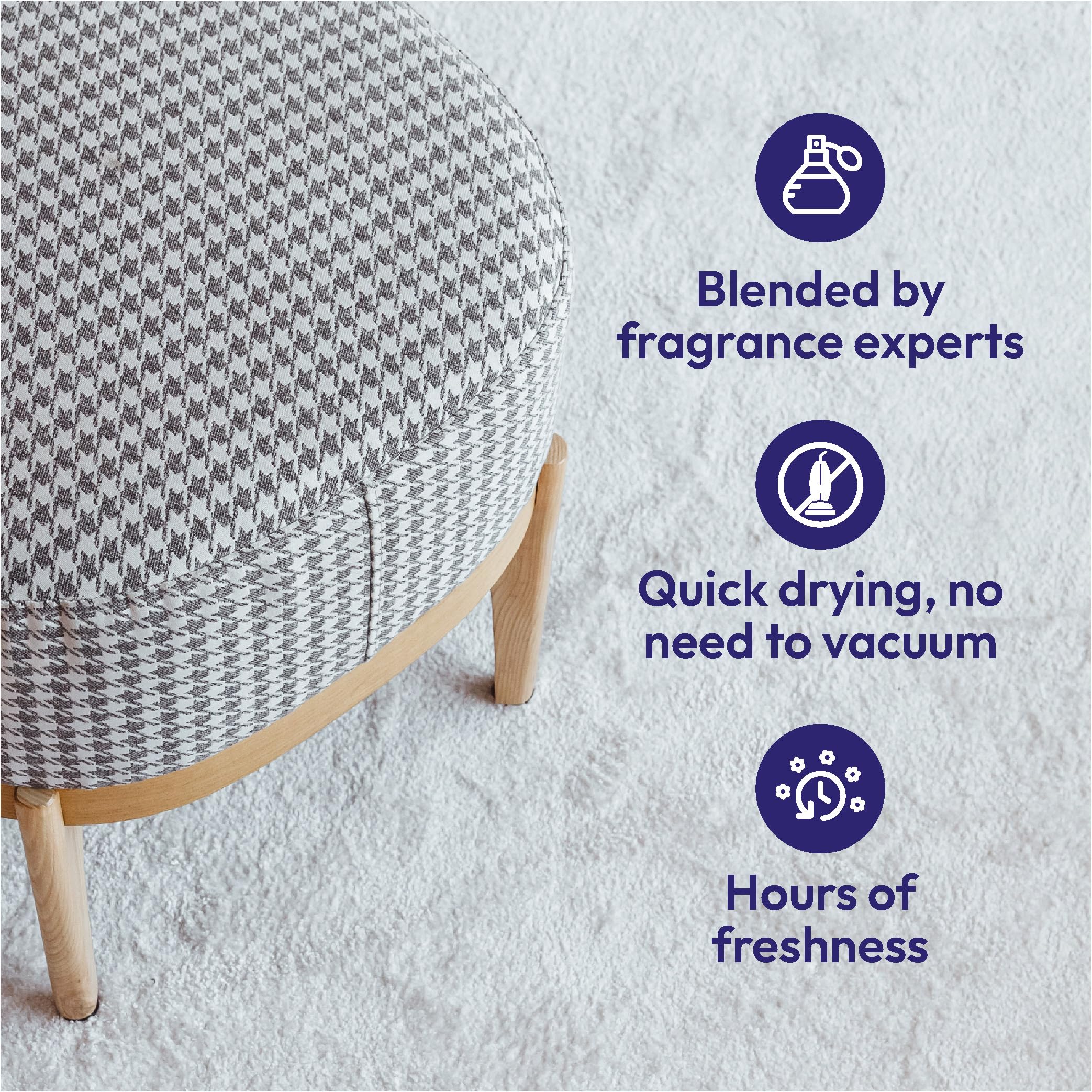 1001 Carpet Fresh Exotic Fruit & Coconut Deodoriser - 300ml | Quick Drying Foam | Odour Neutraliser 3