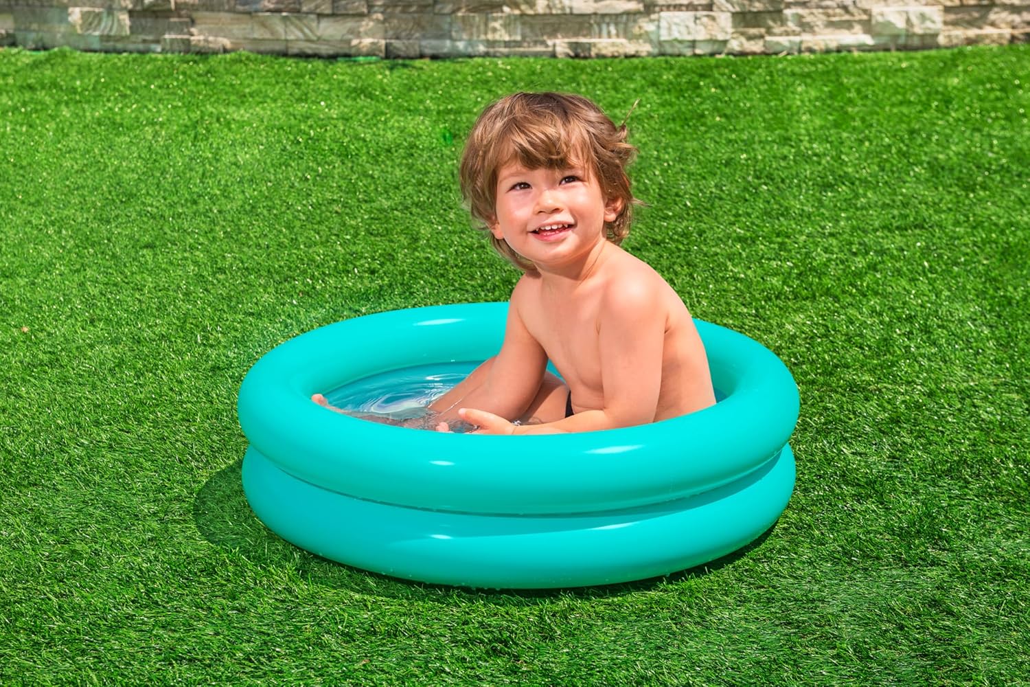 Bestway Double Ring Inflatable Kiddie Pool with Animal Design, 61cm x 15cm 11