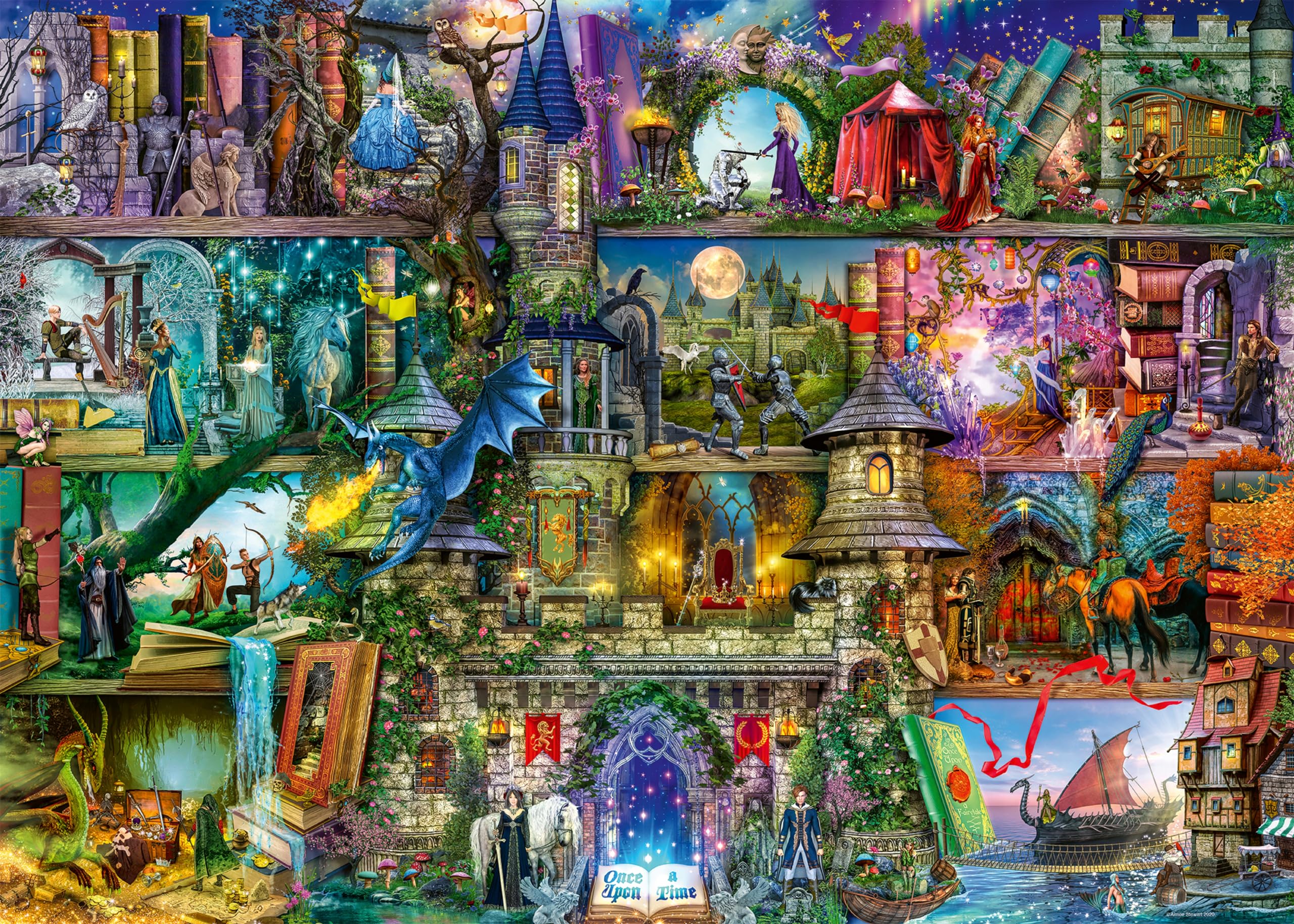 Ravensburger Aimee Stewart Myths & Legends 1000 Piece Jigsaw Puzzle | 70x50cm