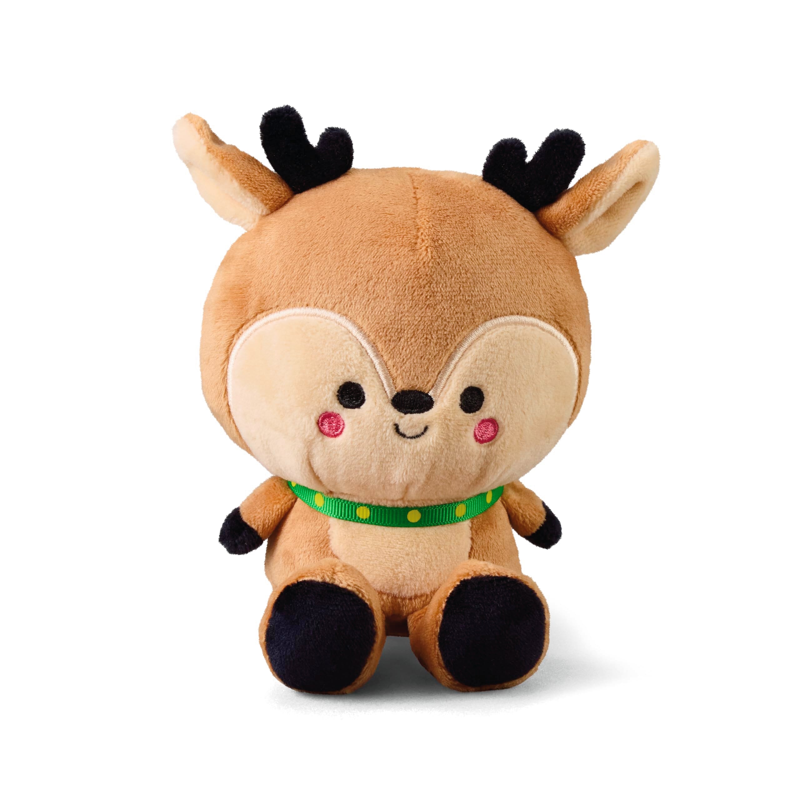 Hallmark Better Together Santa and Reindeer Plush Pair - Magnetic Soft Toy Set 9