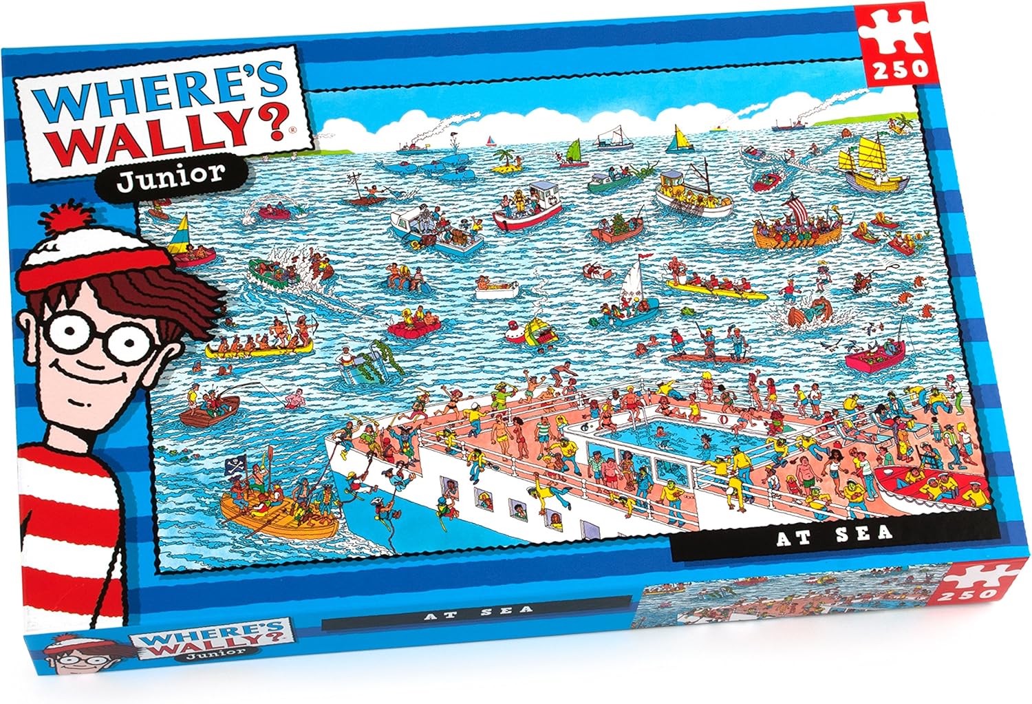 Paul Lamond Where's Wally At Sea 250-Piece Puzzle