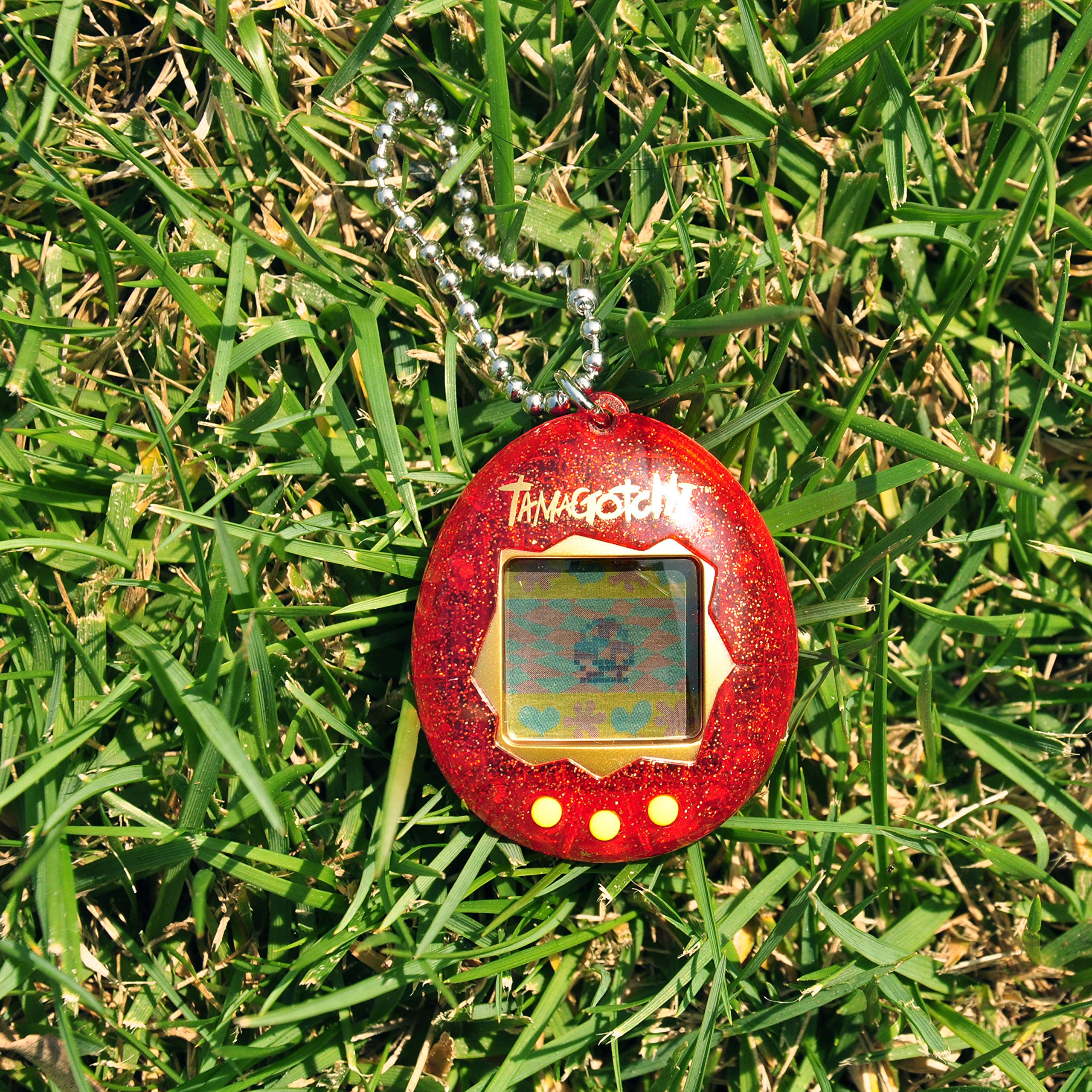 Bandai Tamagotchi Original Red Glitter Shell - Retro Virtual Pet Toy for Kids 8+ 7
