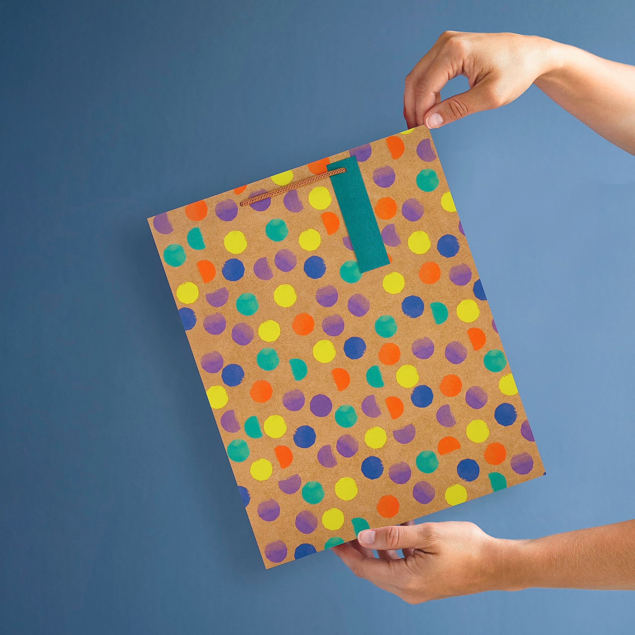 Hallmark Large Multi-Occasion Birthday Gift Bags - Pack of 4 in Polka-Dot Design