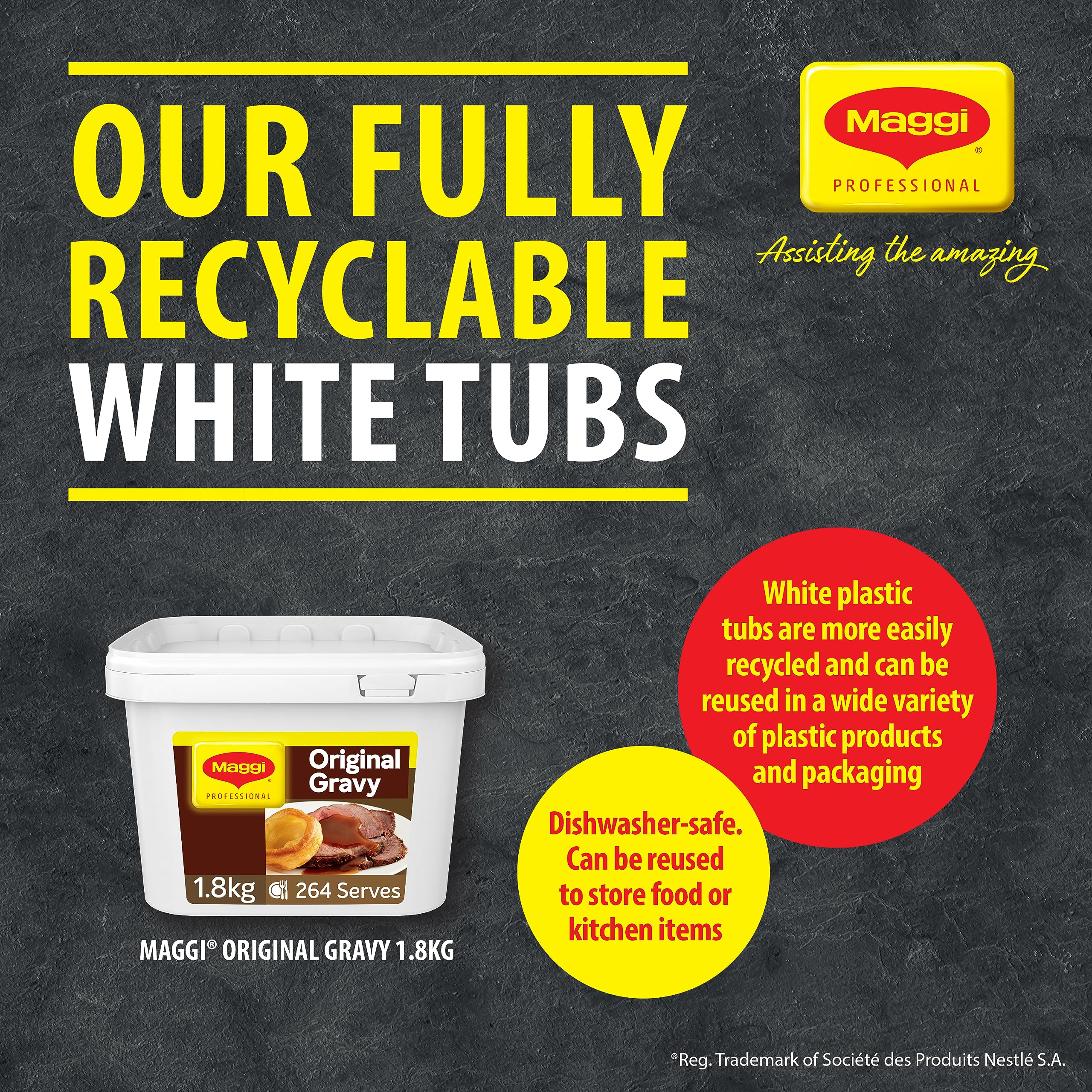 MAGGI Original Gravy Mix, 1.8 kg – Authentic Thick Gravy for Roasts & Classic Dishes 6