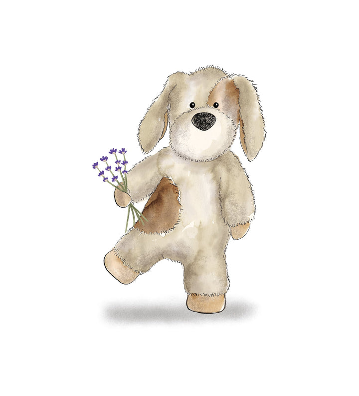 Warmies 13" Puppy - Fully Heatable Cuddly Toy scented with French Lavender