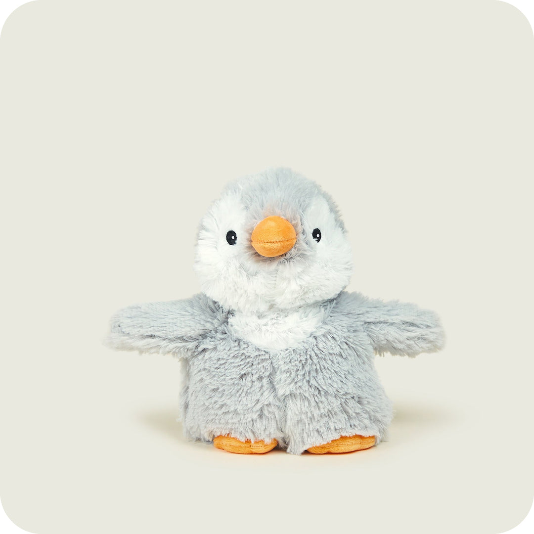 Warmies - Junior Grey Penguin Plush Toy (JUN-PEN-4)