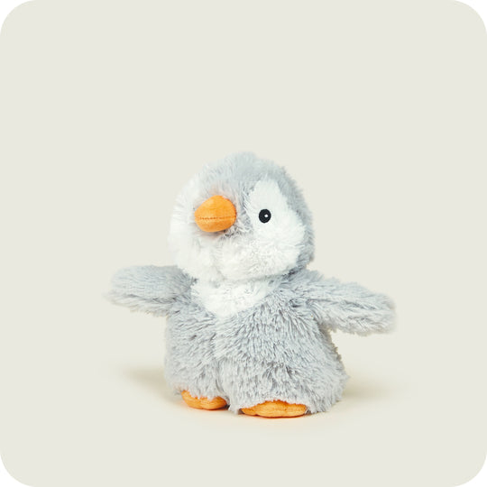 Warmies - Junior Grey Penguin Plush Toy (JUN-PEN-4)