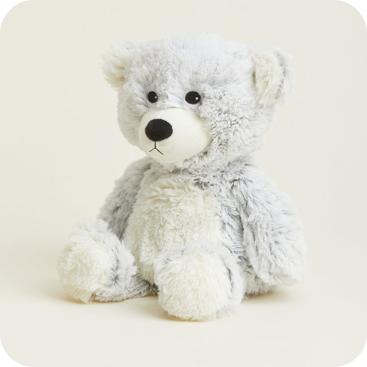 Warmies 13" Marshmallow Grey Bear