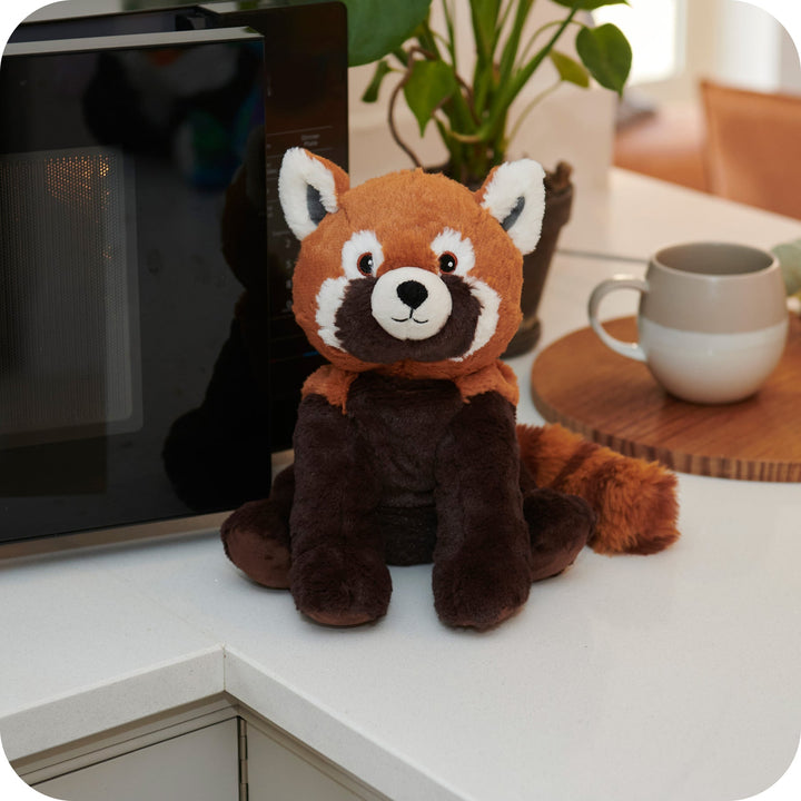 Warmies 13'' Red Panda - Fully Heatable Cuddly Toy scented with French Lavender