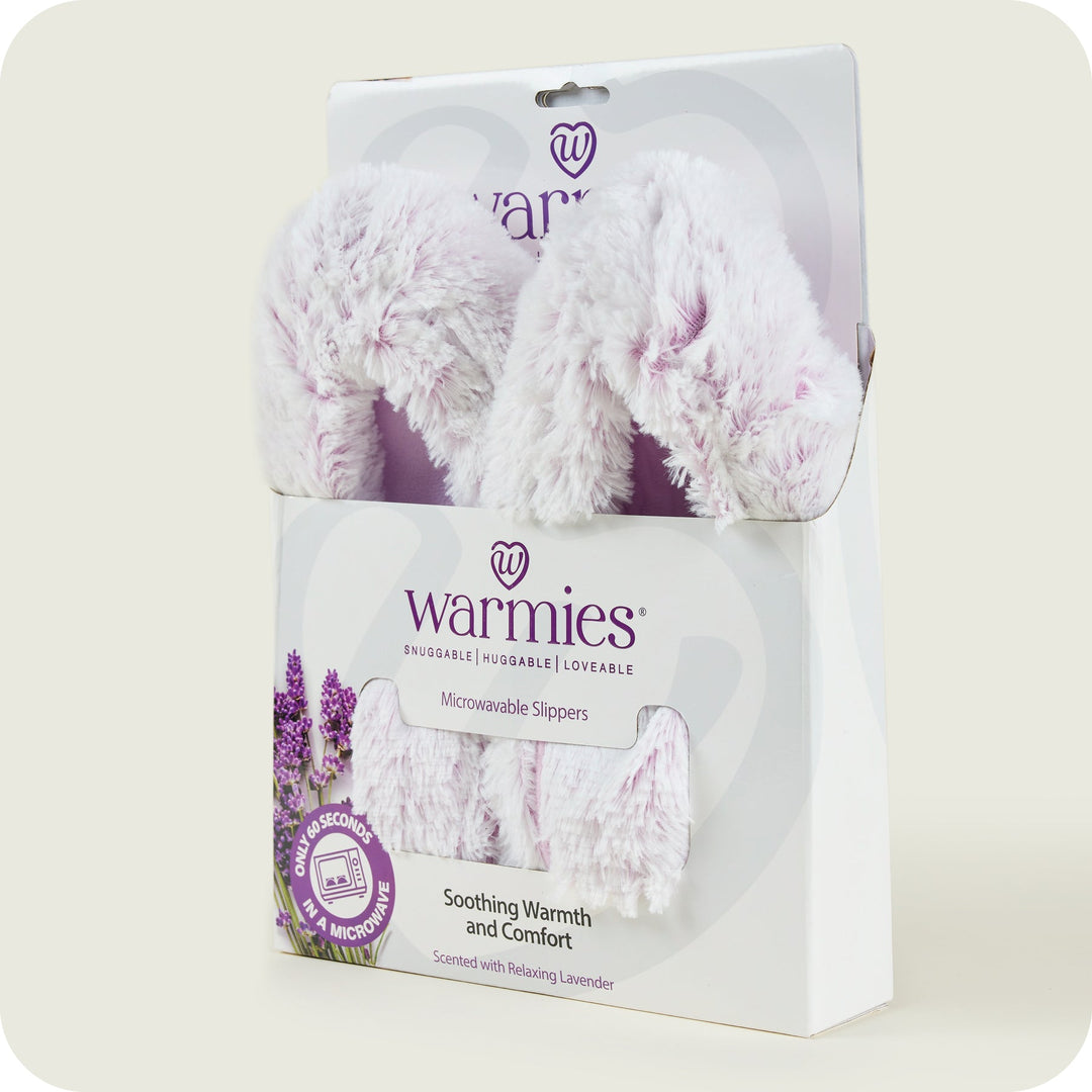 Warmies Marshmallow Pink Slippers