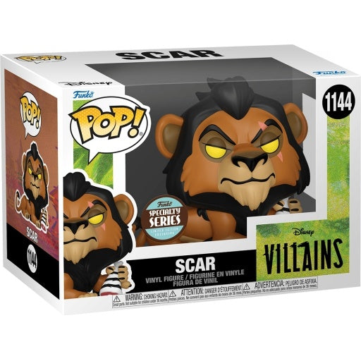 Disney Villains Der König der Löwen – Scar With Meat Exclusive Funko 58934 Pop! Vinyl