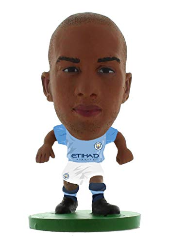 SoccerStarz SOC971 Man City Fabian Delph-Home Kit (2019 Version) /Figures, Green