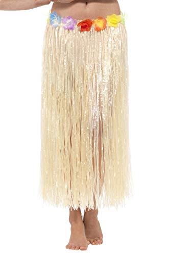 Smiffys Women's Natural Hawaiian Hula Skirt