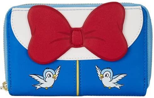 Loungefly Disney Snow White Cosplay Bow Zip-Around Wallet Snow White One Size