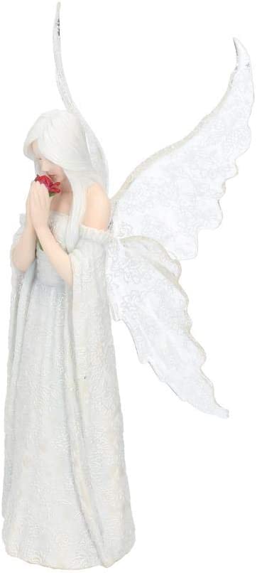 Nemesis Now B2798G6 Love Remains Anne Stokes Figurine 26cm White, Resin