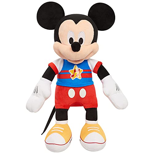 Mickey Mouse Singing Fun Plush - Interactive Light-Up Toy for Ages 3+ (14619)