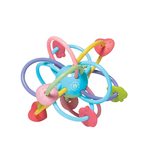 Manhattan Toy Manhattan Ball Hochet pour bébé et jouet de dentition sensoriel