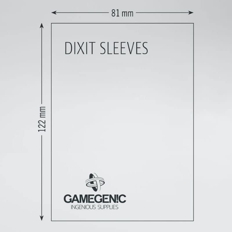 GAMEGEN!C Prime Dixit Sleeves 81x122mm (90) (GGS11040ML)