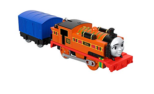 Thomas & Friends TrackMaster Motorized Nia Toy Train - Battery-Powered Train for Ages 6 Months+ (0194735035441)