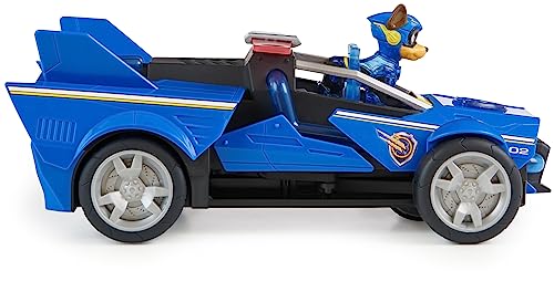 Paw Patrol: The Mighty Movie Chase’s Mighty Transforming Cruiser with Action Figure - Lights, Sounds & Rescue Mode (6067497)