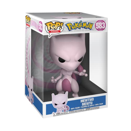 Jumbo: Pokemon - Mewtwo 10" Funko 63699 Pop! Vinyl