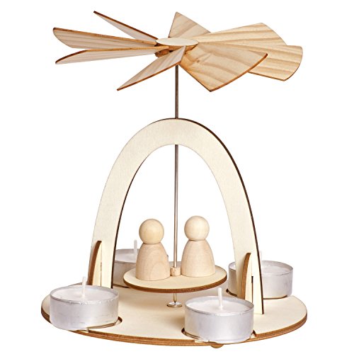 EDUPLAY 210219 Pyramid Tealight Holder