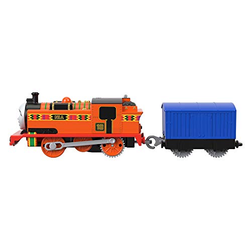 Thomas & Friends TrackMaster Motorized Nia Toy Train - Battery-Powered Train for Ages 6 Months+ (0194735035441)