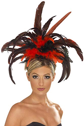 Smiffys Burlesque Feather Plume Headband (21043)