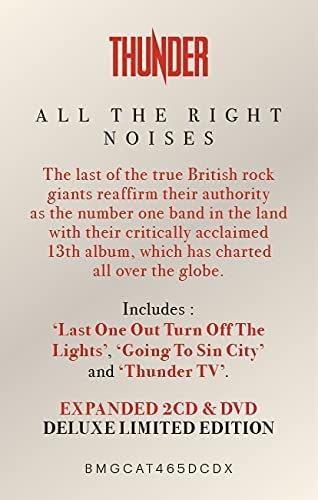 Thunder - All the Right Noises [Audio CD]