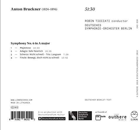 Thomas Dausgaard - Bruckner: Symphony No. 6 [Audio CD]